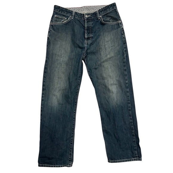 Cremieux Men’s Jeans 33x30 Relaxed Fit Dark Wash Vintage Style Denim EUC - Picture 1 of 4